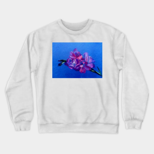 Pastel flower Crewneck Sweatshirt by The smell of eucalyptus